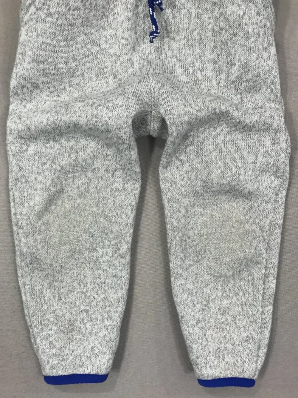 Old Navy Joggers Boy's 3T Gray Blue Pull On Sweat Pants Drawstring Active Pocket